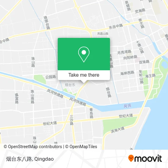 烟台东八路 map