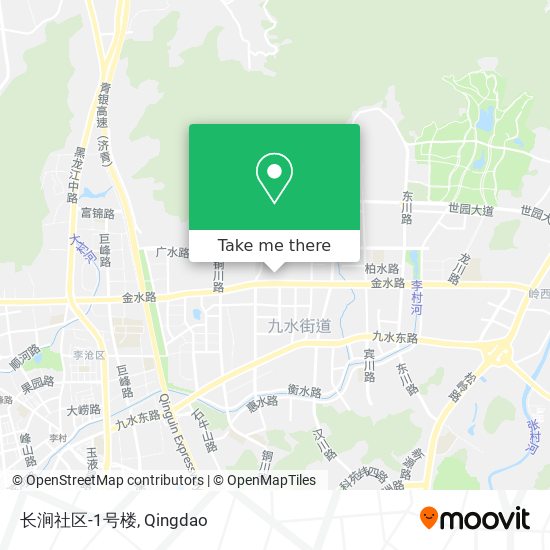 长涧社区-1号楼 map