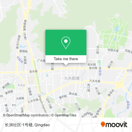 长涧社区-1号楼 map