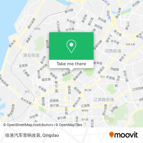 徐港汽车音响改装 map