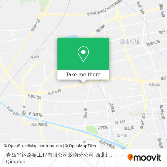 青岛平运路桥工程有限公司胶南分公司-西北门 map