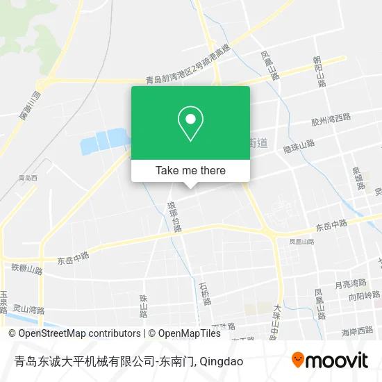 青岛东诚大平机械有限公司-东南门 map