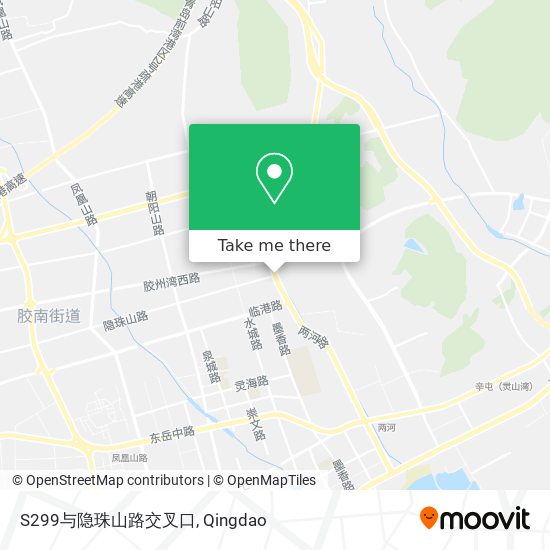 S299与隐珠山路交叉口 map