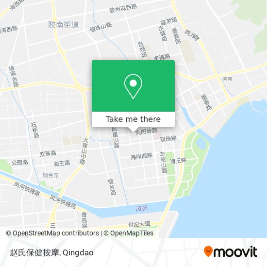 赵氏保健按摩 map