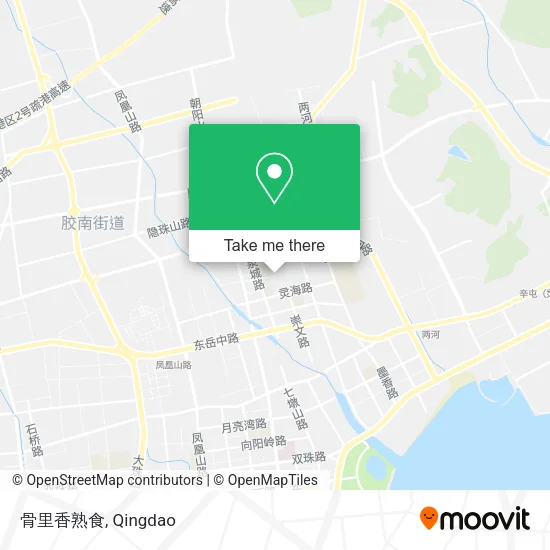 骨里香熟食 map
