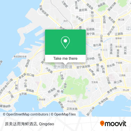 原美达而海鲜酒店 map