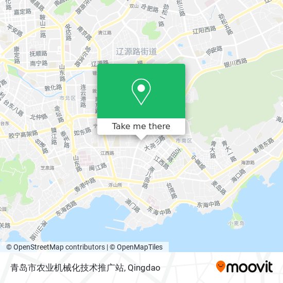 青岛市农业机械化技术推广站 map