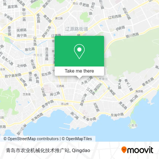 青岛市农业机械化技术推广站 map