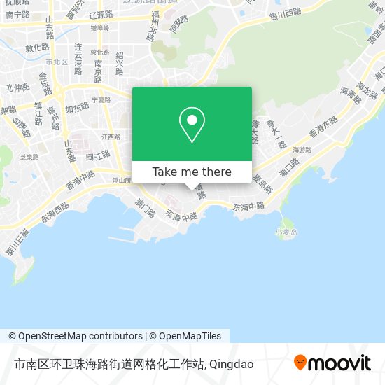 市南区环卫珠海路街道网格化工作站 map