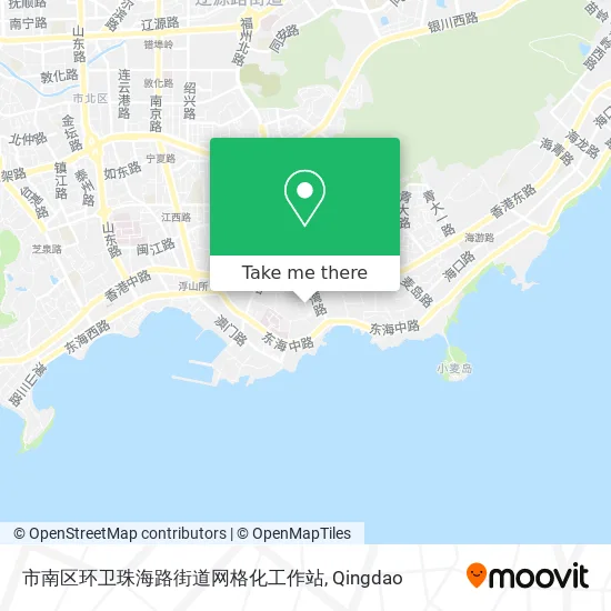 市南区环卫珠海路街道网格化工作站 map