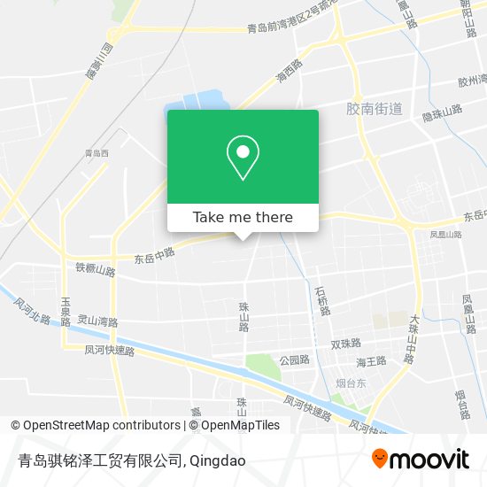 青岛骐铭泽工贸有限公司 map