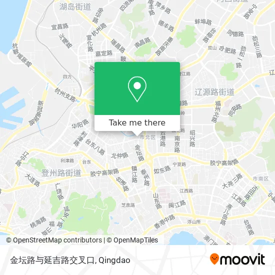 金坛路与延吉路交叉口 map