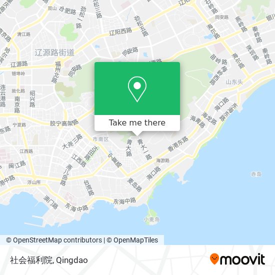 社会福利院 map