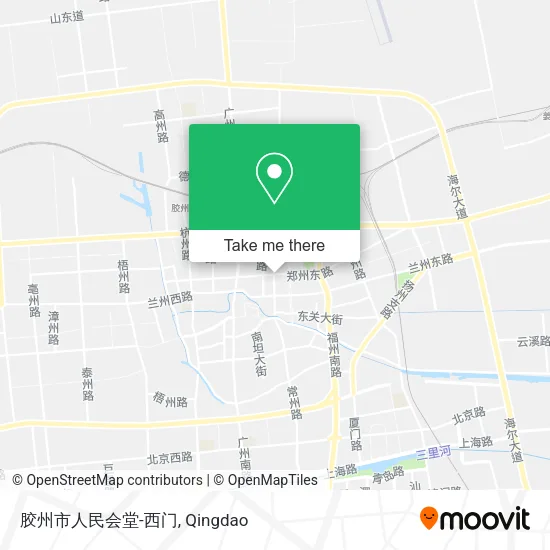 胶州市人民会堂-西门 map