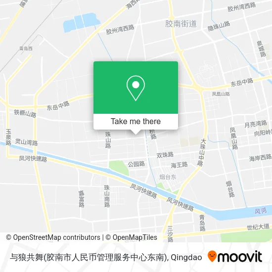 与狼共舞(胶南市人民币管理服务中心东南) map