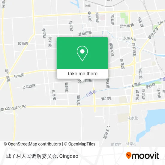 城子村人民调解委员会 map