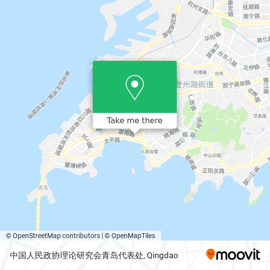 中国人民政协理论研究会青岛代表处 map
