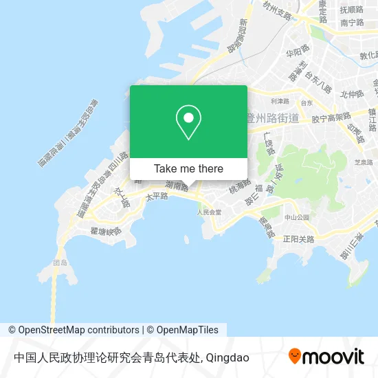 中国人民政协理论研究会青岛代表处 map