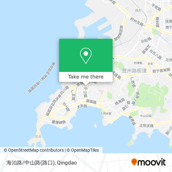 海泊路/中山路(路口) map