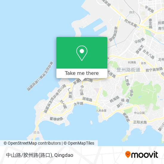中山路/胶州路(路口) map