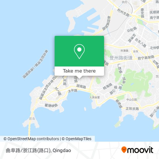 曲阜路/浙江路(路口) map