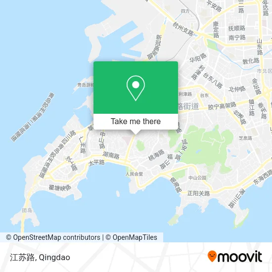 江苏路 map