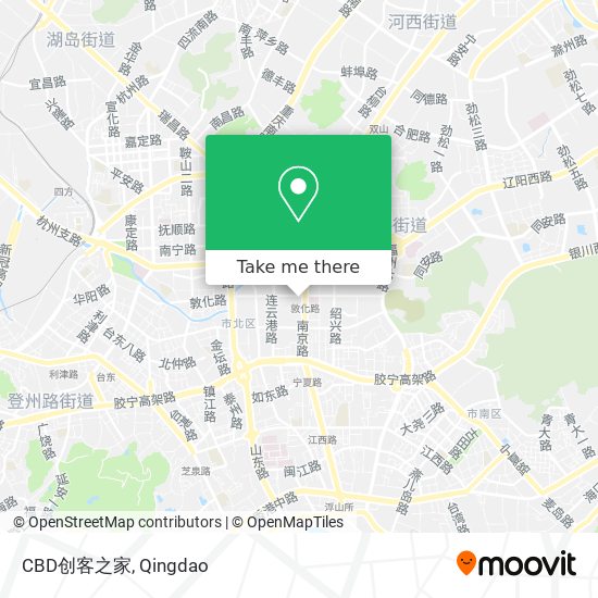 CBD创客之家 map
