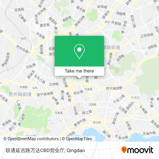 联通延吉路万达CBD营业厅 map