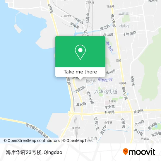 海岸华府23号楼 map