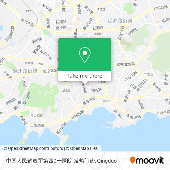 中国人民解放军第四0一医院-发热门诊 map