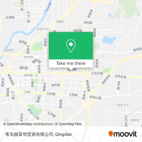 青岛丽富华贸易有限公司 map