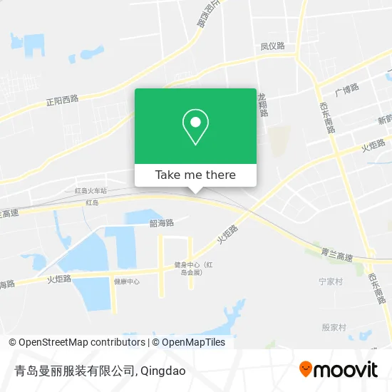 青岛曼丽服装有限公司 map