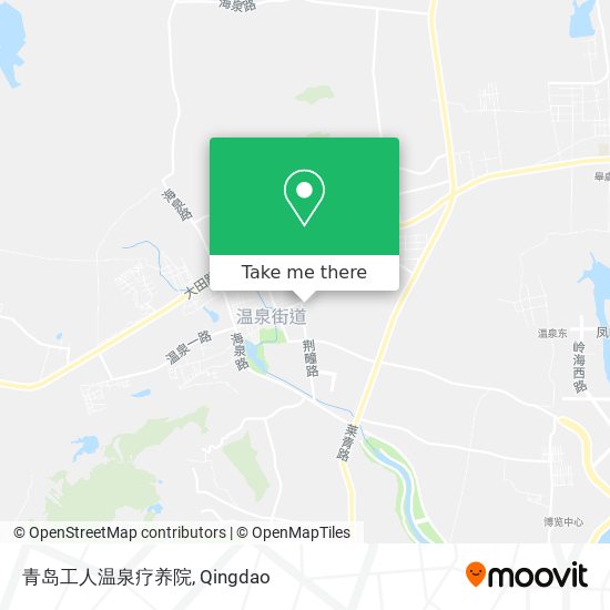 青岛工人温泉疗养院 map