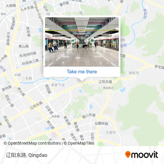辽阳东路 map