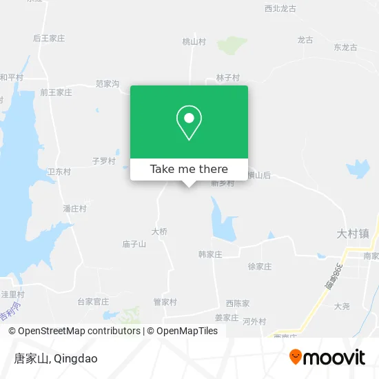 唐家山 map