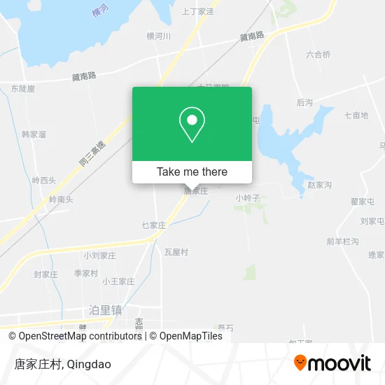 唐家庄村 map