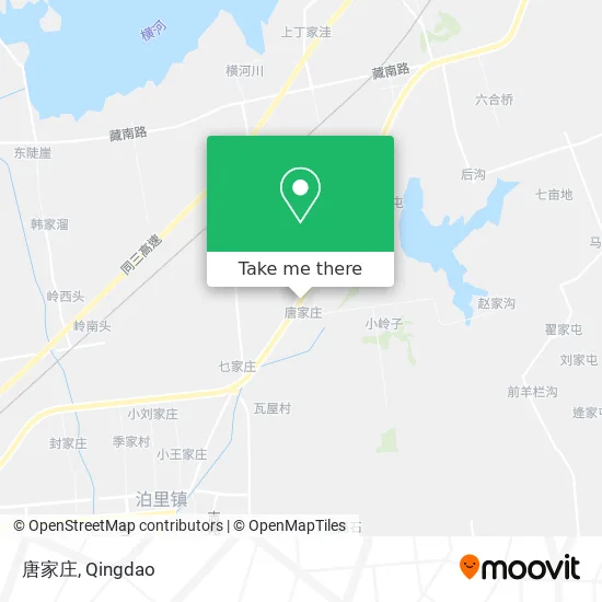 唐家庄 map