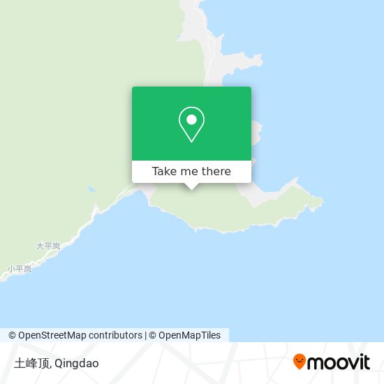 土峰顶 map