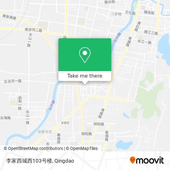 李家西城西103号楼 map