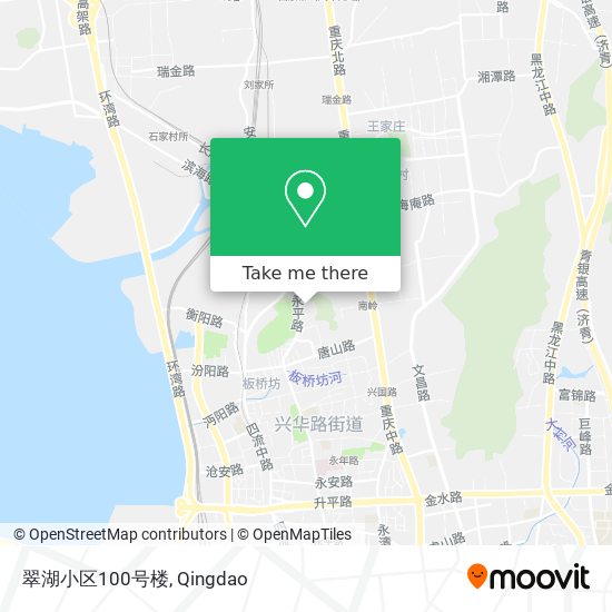 翠湖小区100号楼 map
