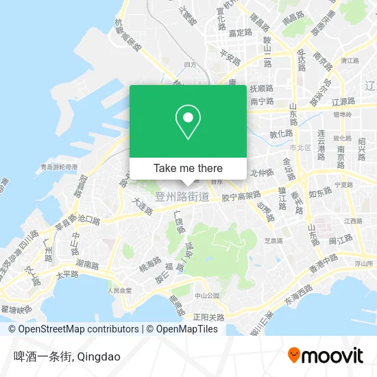 啤酒一条街 map