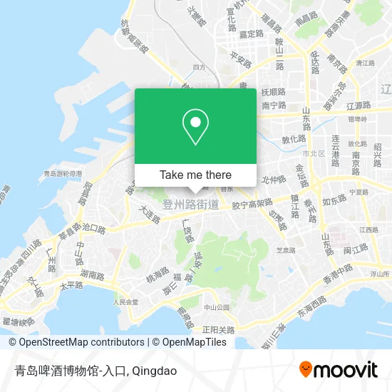 青岛啤酒博物馆-入口 map