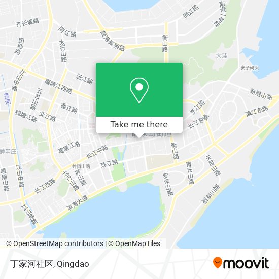 丁家河社区 map