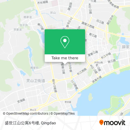 盛世江山公寓6号楼 map