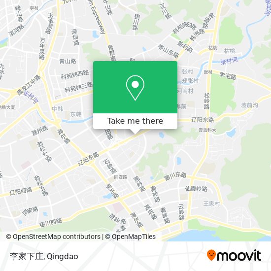 李家下庄 map