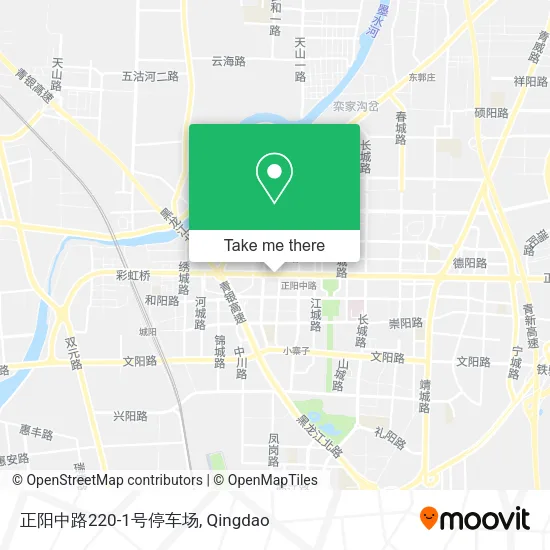 正阳中路220-1号停车场 map