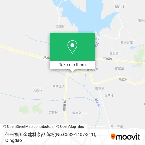 佳来福五金建材杂品商场(No.C532-1407-311) map