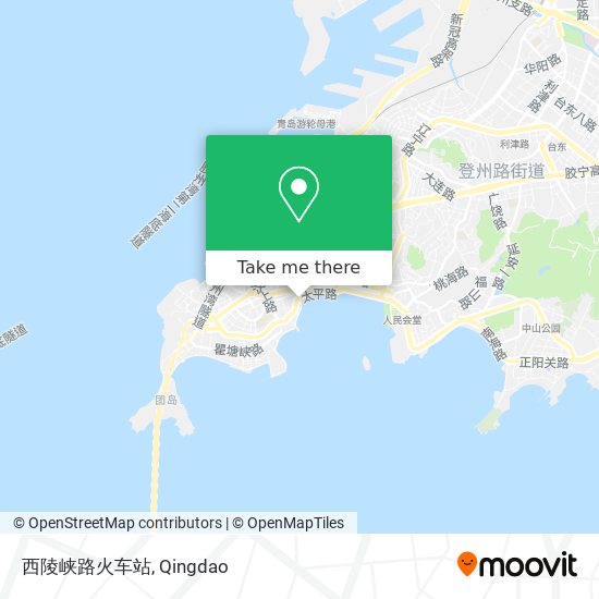 西陵峡路火车站 map