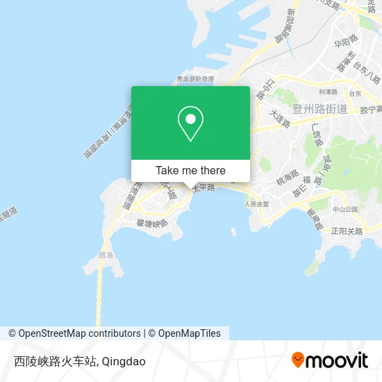 西陵峡路火车站 map