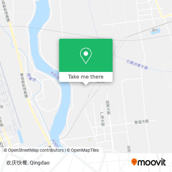 欢庆快餐 map